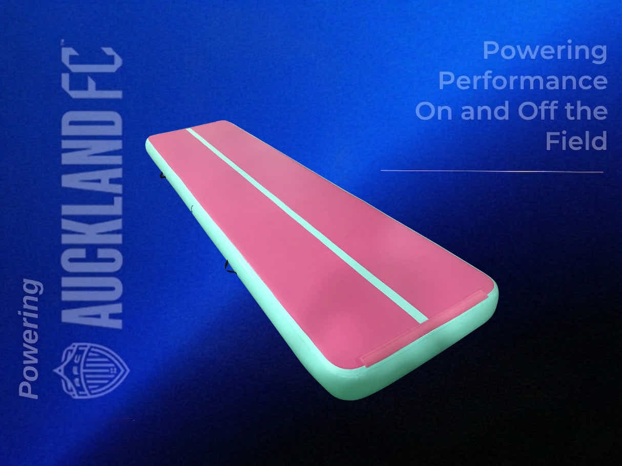 Air Track Pink & Green – 600cm x 100cm x 20cm