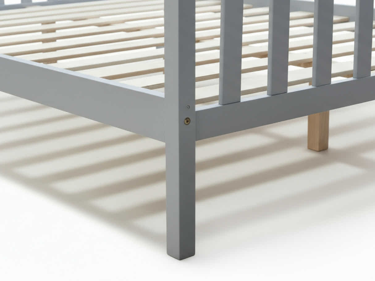 Hampshire Bed Frame Grey - Double