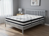 Hampshire Bed Frame Grey & Euro Top Mattress K34 – Double (Combo)