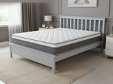 Hampshire Bed Frame Grey & MEM23 Mattress – Double (Combo)
