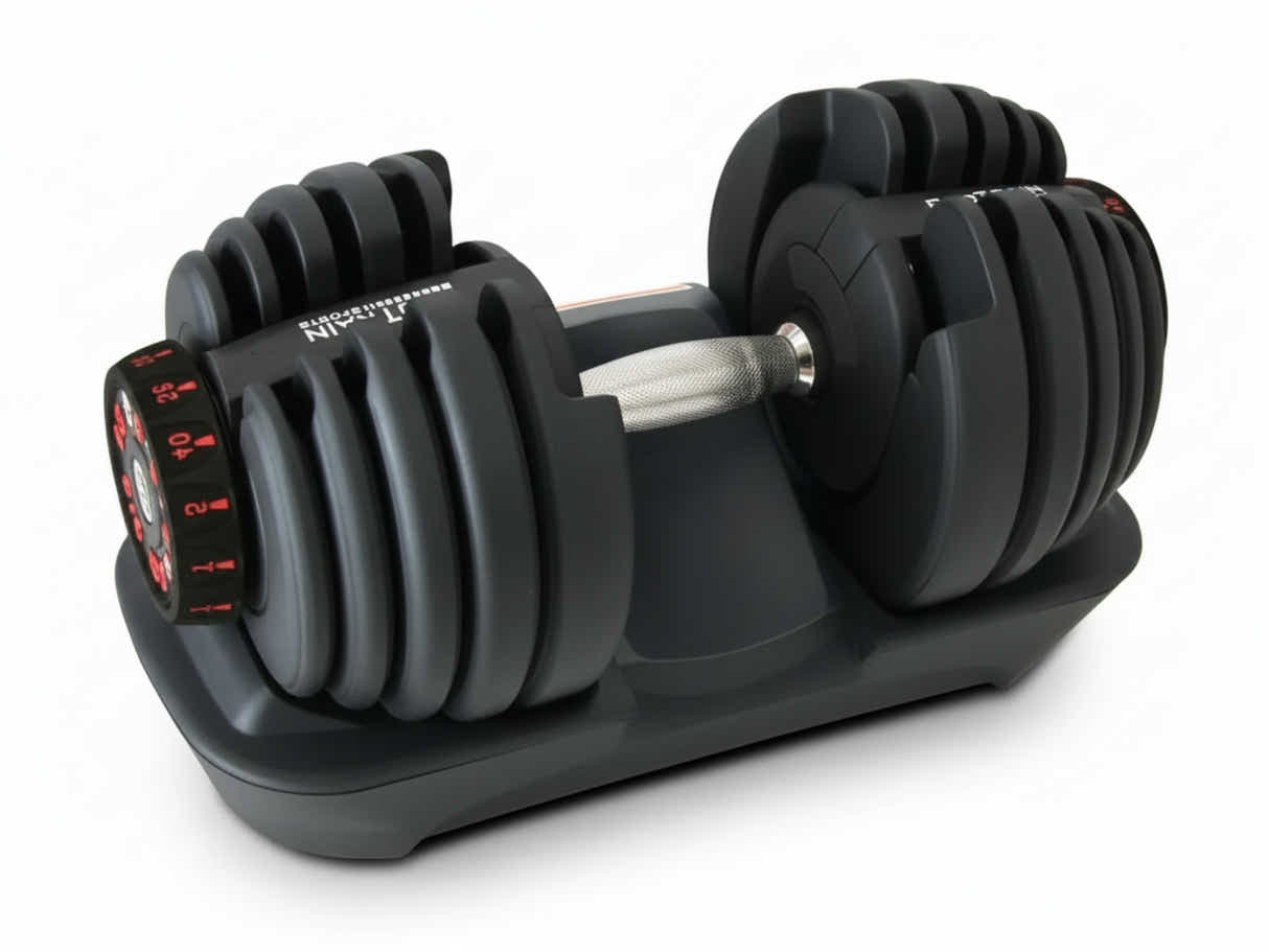 Adjustable Dumbbell Black - 40 kg
