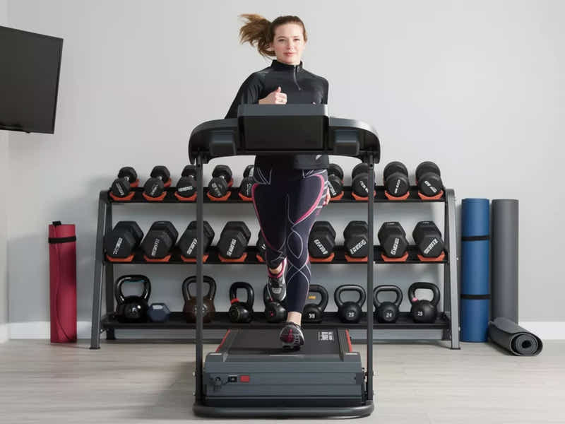 Treadmill With APP 40cm