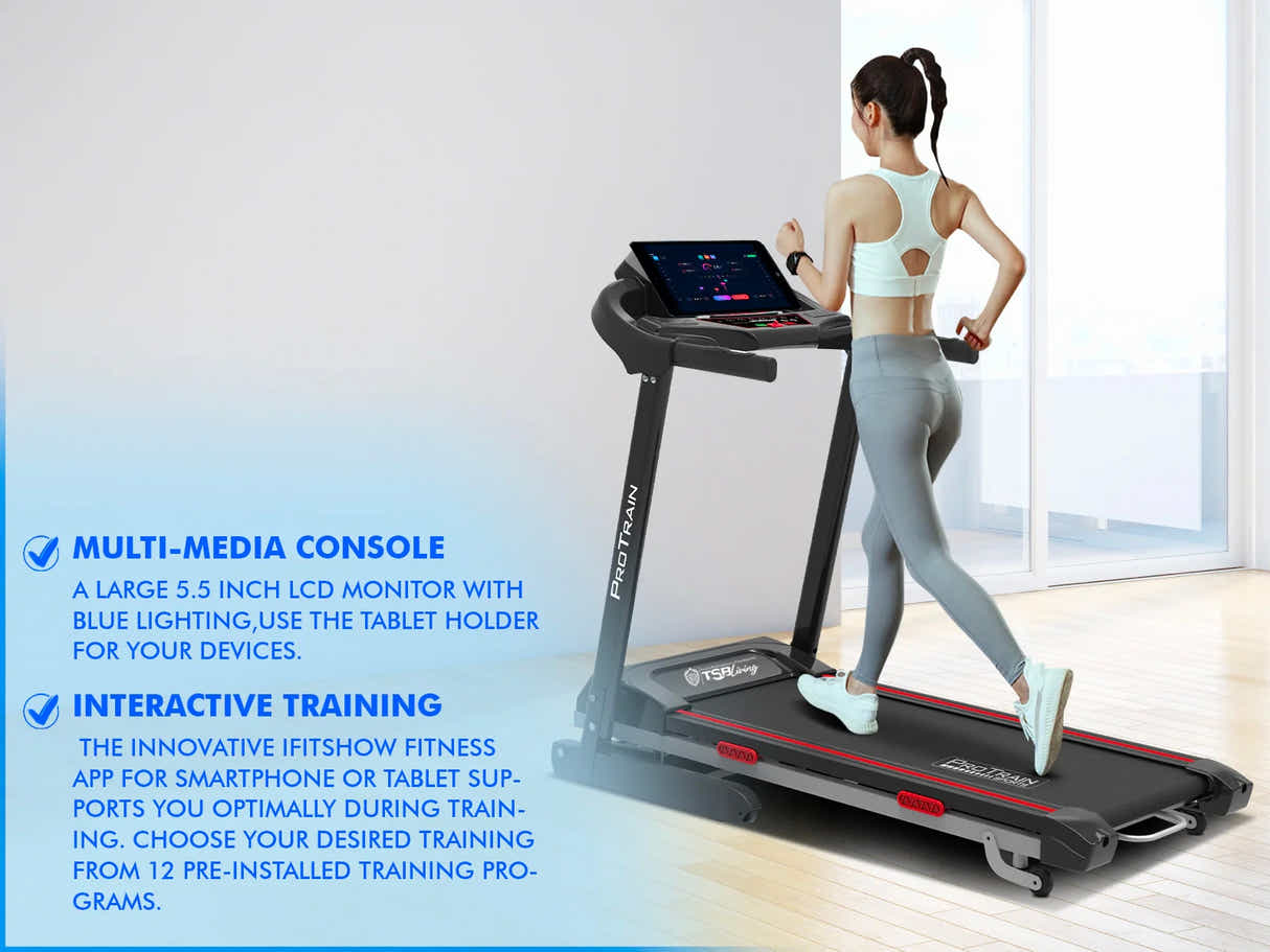 DS Multifunction Electric Treadmill - 42 cm