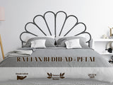 Rattan Bedhead Petal - Queen