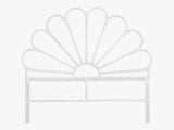 Rattan Bedhead Petal - Queen