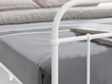 Darcy Bed White with Adelle Bedside Tables Combo - Queen