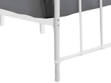 Darcy Bed White with Adelle Bedside Tables Combo - Queen