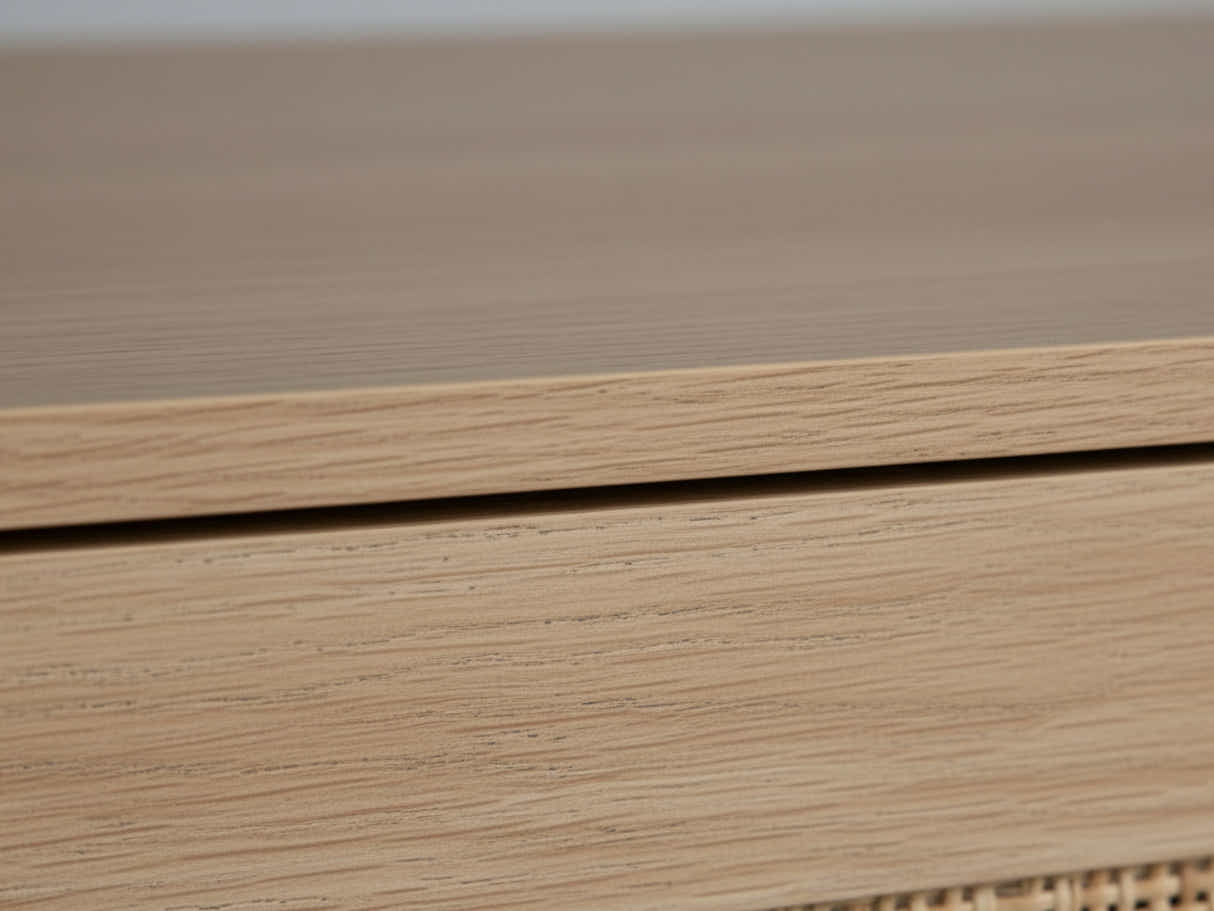 Naturlig Buffet Table with Shelves - 130 cm