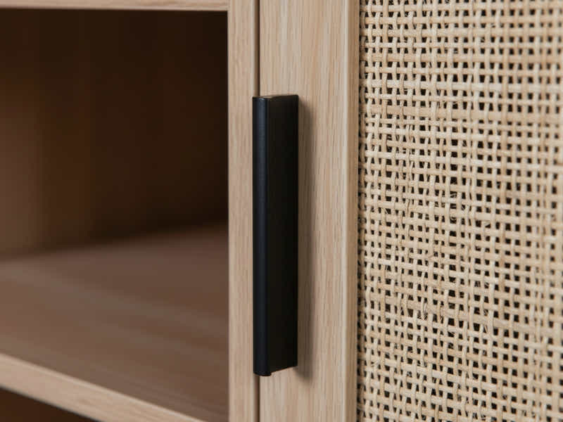 Naturlig Buffet Table with Shelves - 130 cm