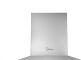 Midea 60 cm Canopy Rangehood Silver (No Duct)