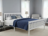 Hampshire Bed Frame White - Queen