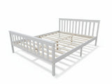 Hampshire Bed Frame White - Queen
