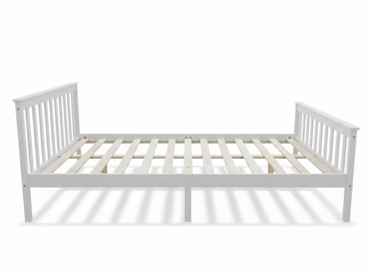 Hampshire Bed Frame White - Queen