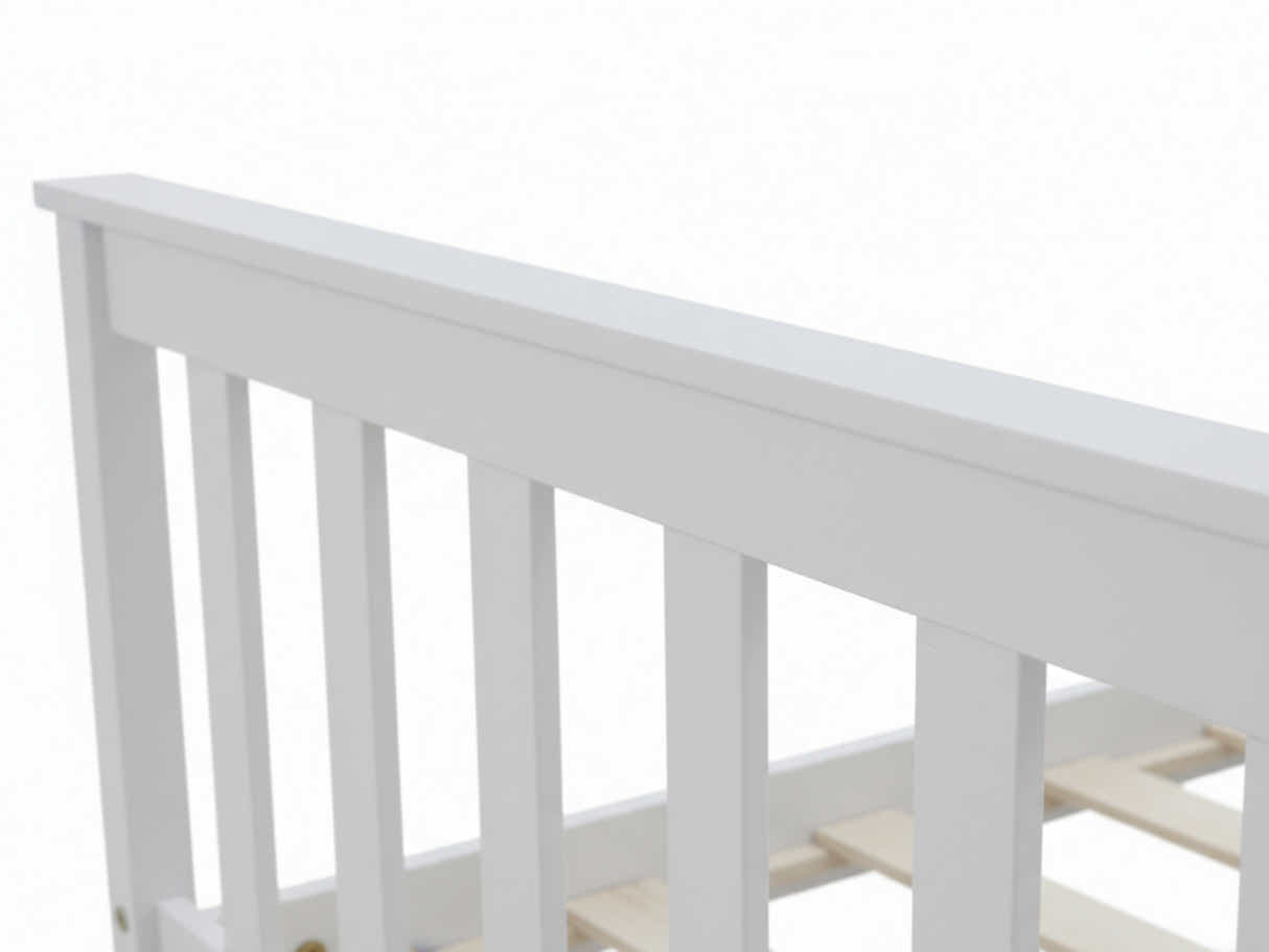 Hampshire Bed Frame White - Queen