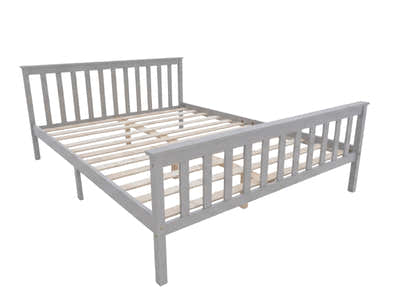 Hampshire Bed Frame Grey - Queen