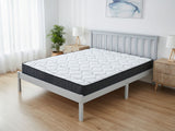 Hampshire Bed Frame Grey & Xclusive Pocket Spring Mattress X20 - Queen (Combo)