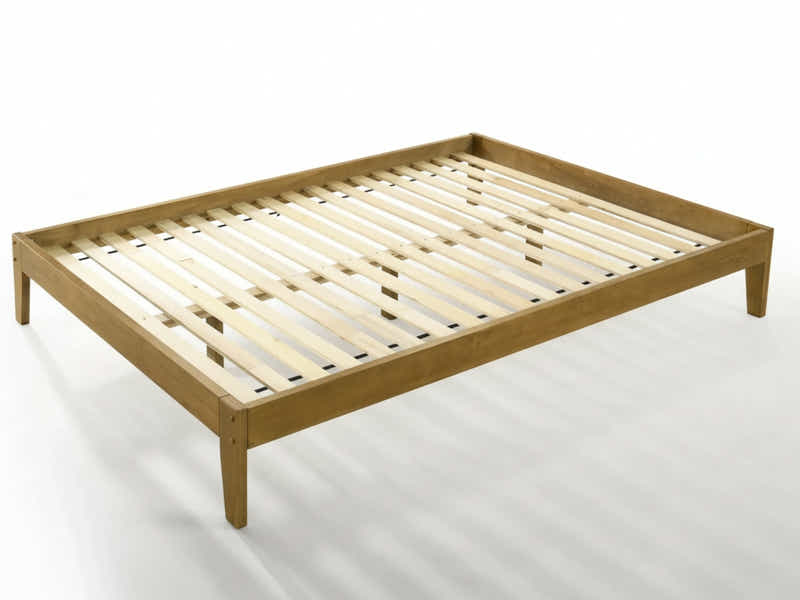 Sovo Oak Queen Bed with Naturlig Bedroom Suite