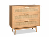 Sovo Oak Queen Bed with Naturlig Bedroom Suite