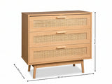 Sovo Oak Queen Bed with Naturlig Bedroom Suite