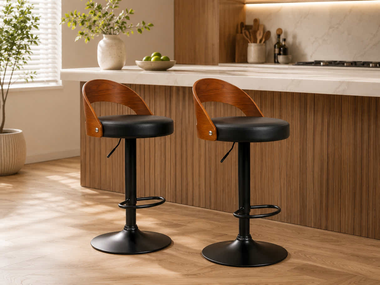 Bentwood Bar Stool - Set of 2
