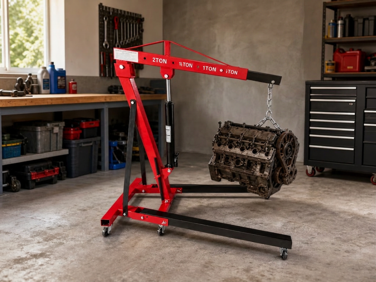 DS 2 Ton Folding Engine Crane
