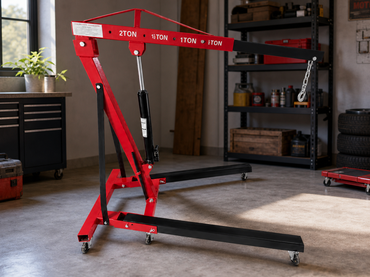 DS 2 Ton Folding Engine Crane