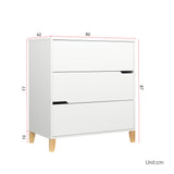 Rene 3-Drawer Tallboy