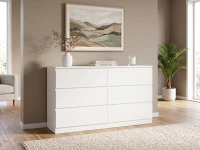 Enkel 6-Drawer Lowboy