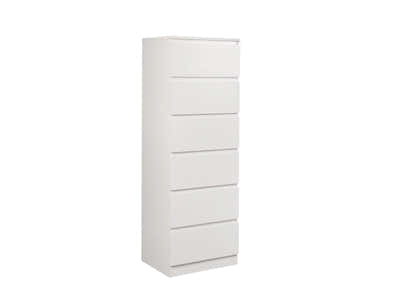 Enkel 6-Drawer Slim Tallboy