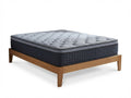 Sovo Bed Frame Oak & Euro Top Mattress B34 - Double