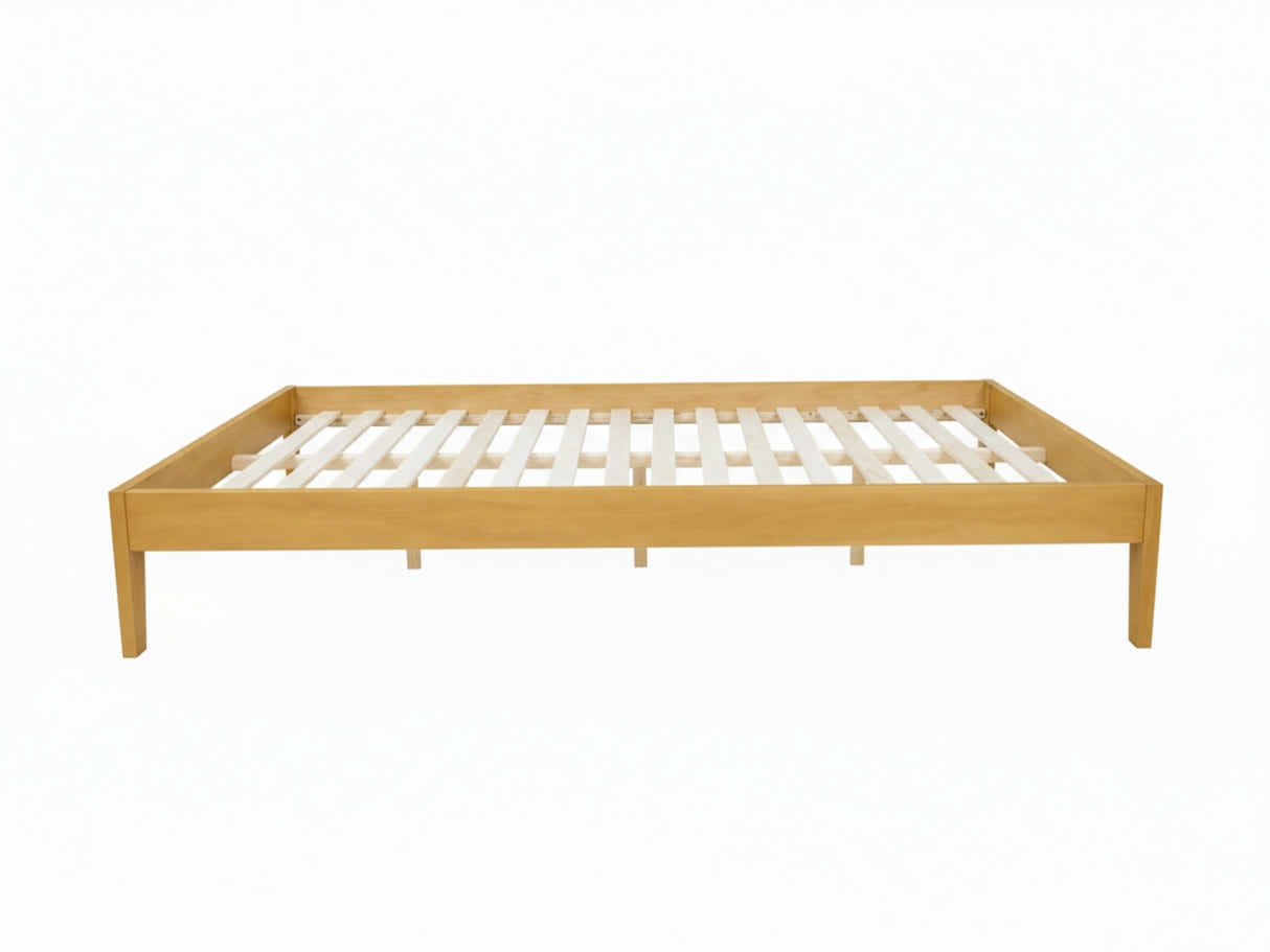 Sovo Bed Frame Oak - Queen