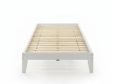 Sovo Bed Frame White - King Single