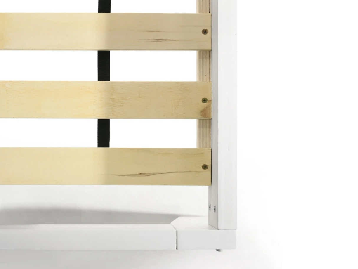 Sovo Bed Frame White - King Single