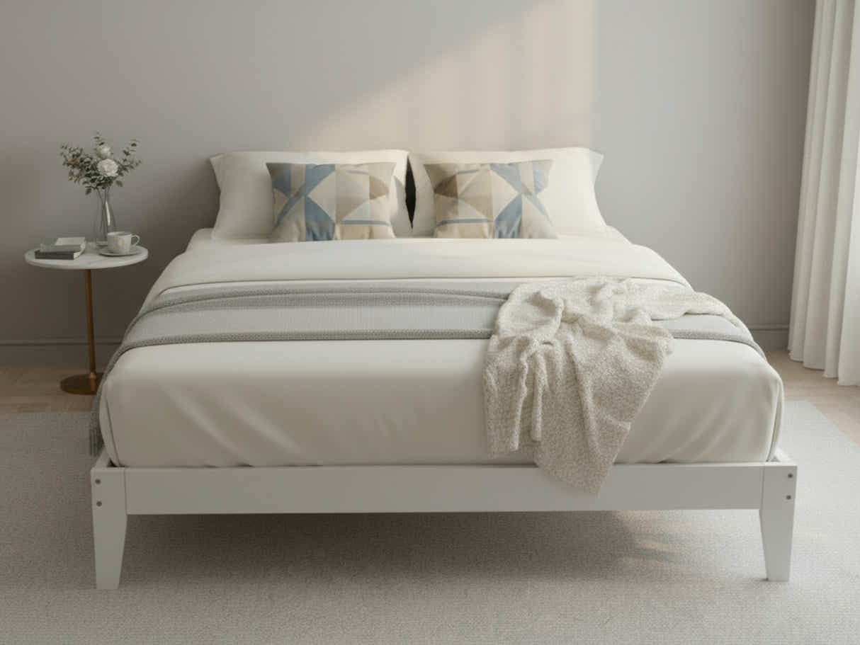 Sovo Bed Frame White - Double