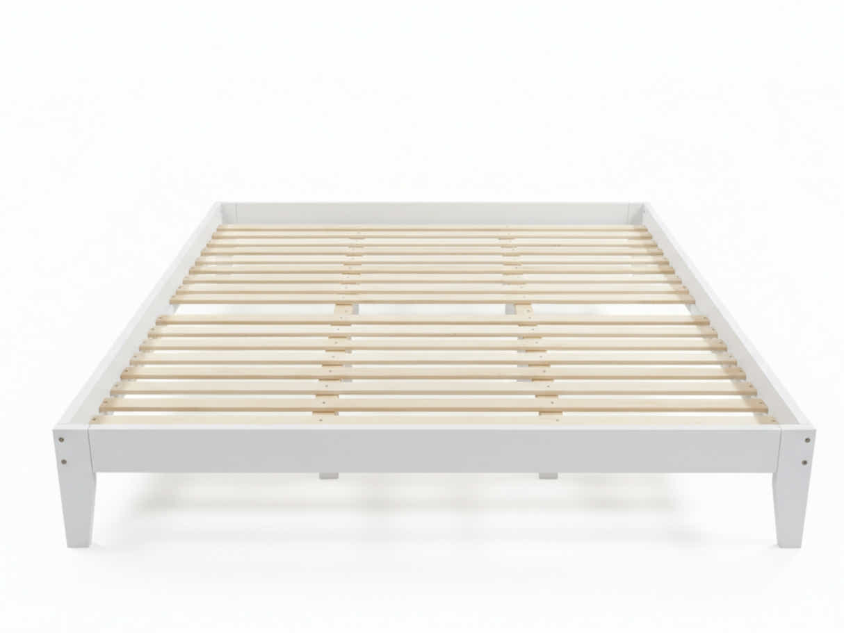 Sovo Bed Frame White - Double