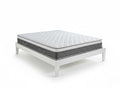 Sovo Bed Frame White & MEM23 Mattress - Double