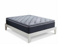 Sovo Bed Frame White & Euro Top Mattress B34 - Double