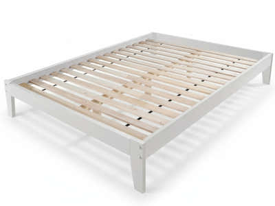 Sovo Bed Frame White - Queen