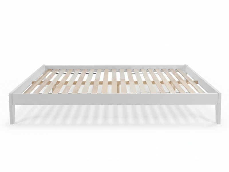 Sovo Bed Frame White - Queen