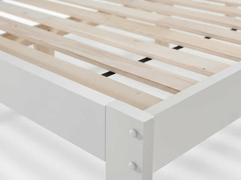 Sovo Bed Frame White - Queen