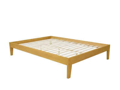 Sovo Bed Frame Oak - Queen