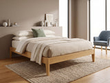 Sovo Bed Frame Oak - Queen