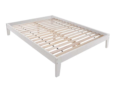 Sovo Bed Frame White - Queen
