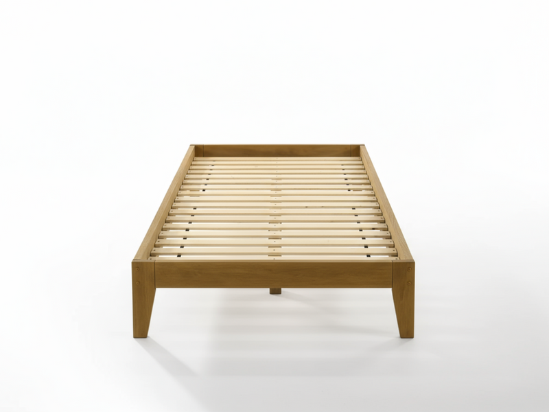 Sovo Bed Frame Oak - King Single