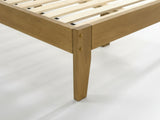 Sovo Bed Frame Oak - King Single