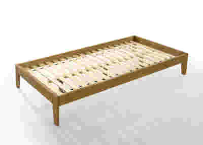 Sovo Bed Frame Oak - King Single