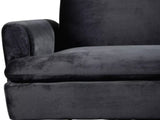 Gyllene Velvet Sofa Bed - Black