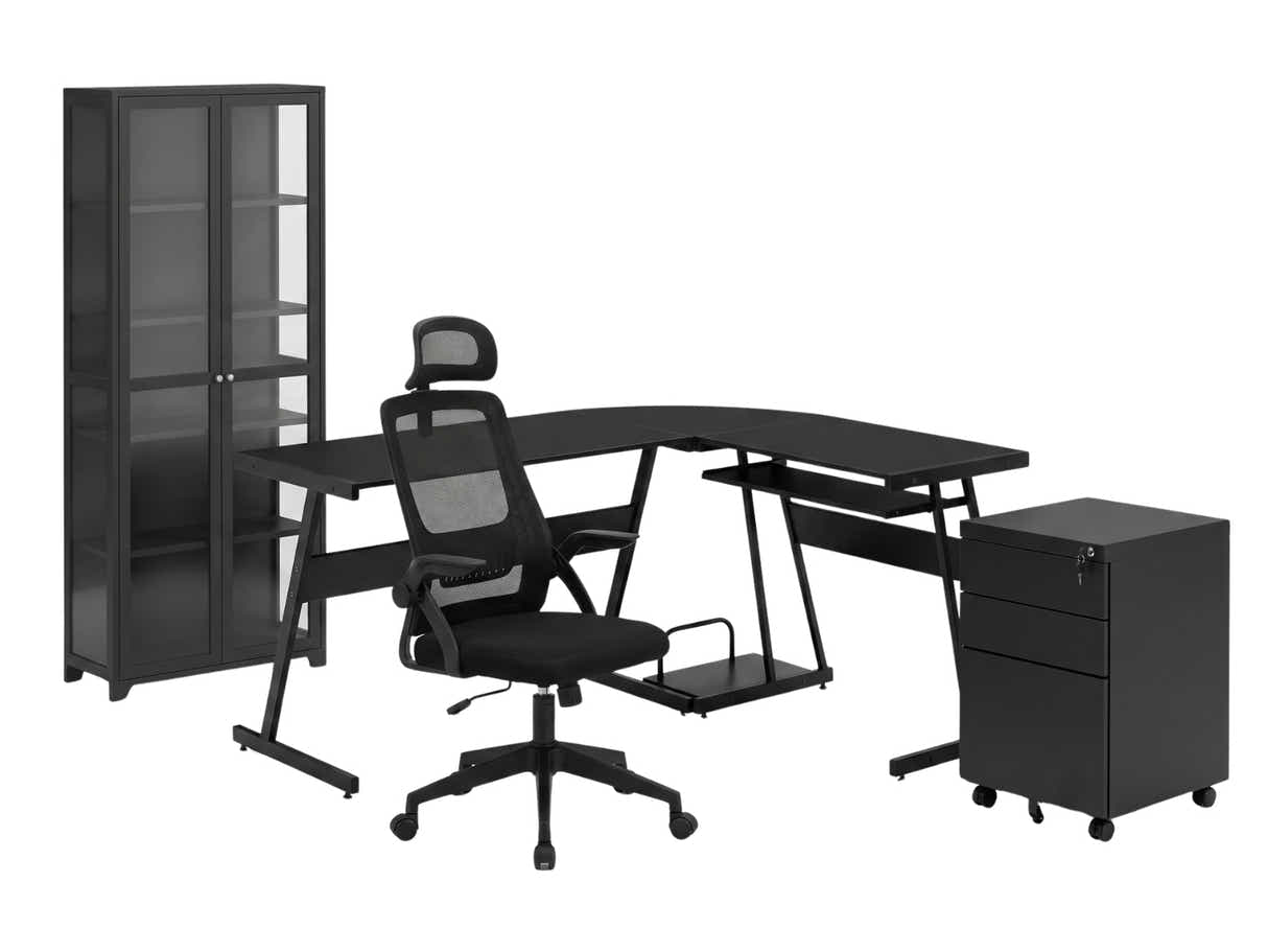 Executive Study Room Combo - 4 Piece