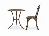 Ornato Bistro Set Cast Alum.