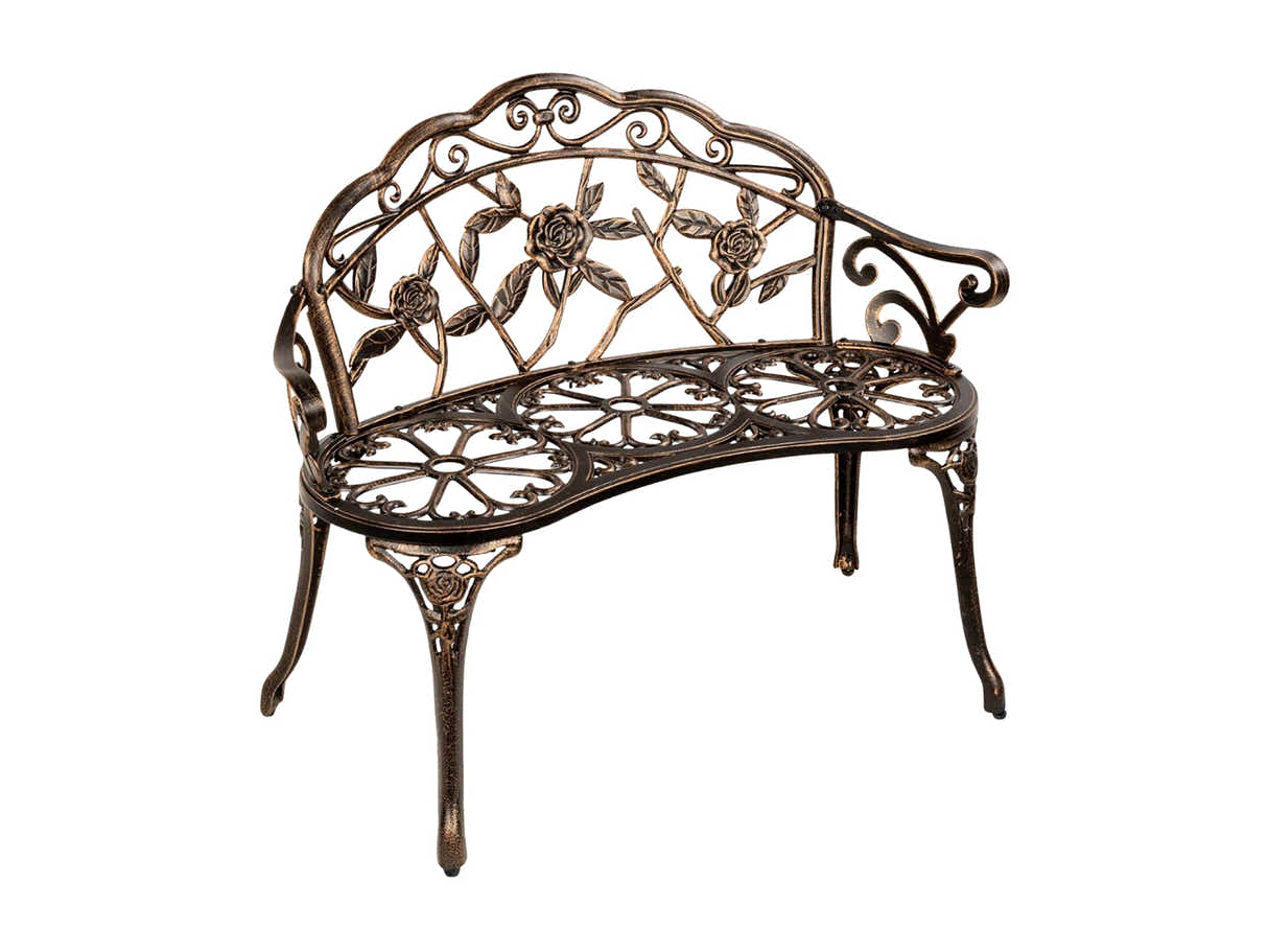 DS Ornato Garden Bench Cast Aluminium